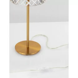LUCES MINEROS LE44584 lampa stołowa biurkowa LED 6W 3000K 383lm złota