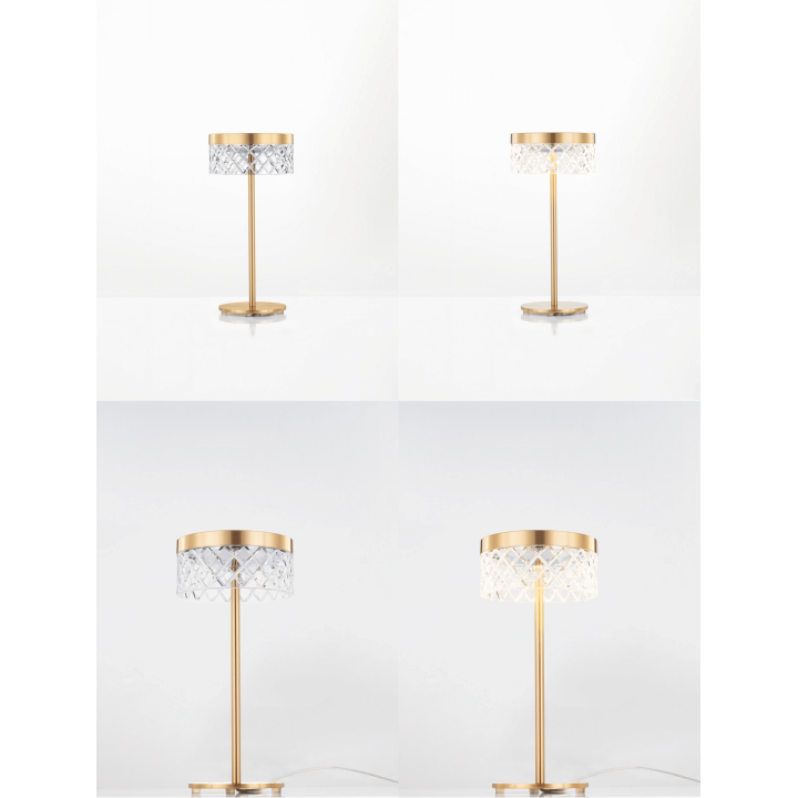 LUCES MINEROS LE44584 LED table lamp 6W 3000K 383lm gold