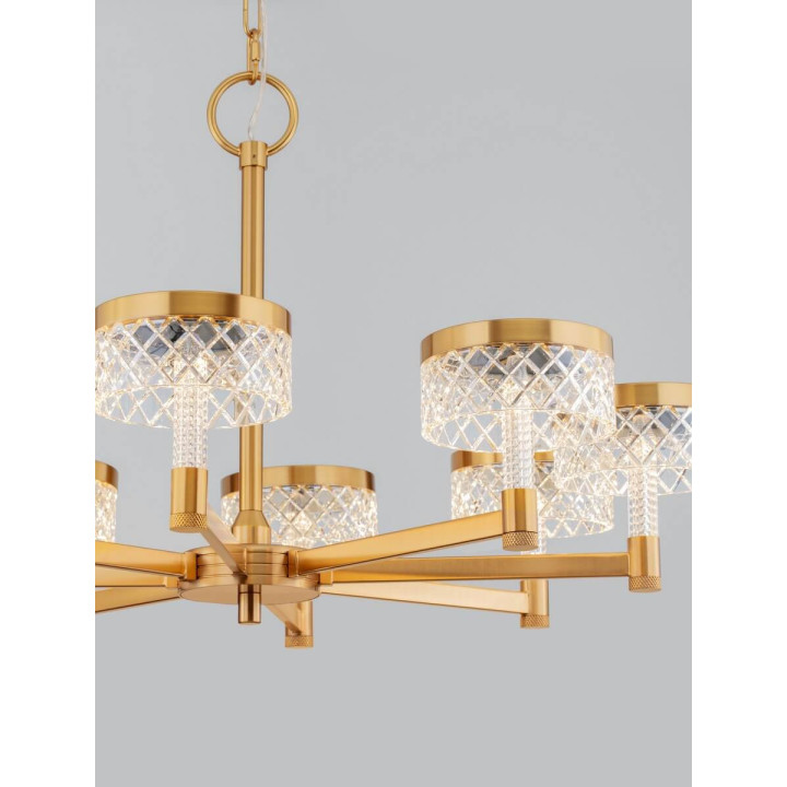 LUCES MINEROS LE44585/6 modern gold LED hanging lamp 3000K