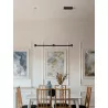 LUCES PISCO LE44354/5/6 modern LED lamp 3000K black 3 sizes