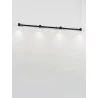 LUCES PISCO LE44354/5/6 nowoczesna lampa LED 3000K czarna 3 rozmiary