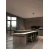 LUCES PISCO LE44354/5/6 nowoczesna lampa LED 3000K czarna 3 rozmiary