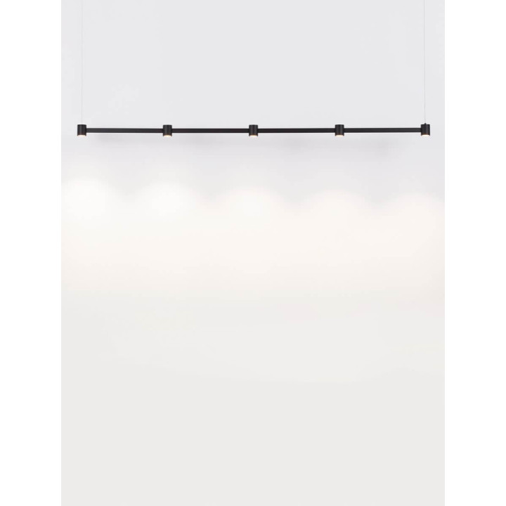 LUCES PISCO LE44354/5/6 modern LED lamp 3000K black 3 sizes