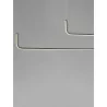 LUCES PIURA LE44357/8 elegancka lampa LED czarna/złota aluminiowa 3000K