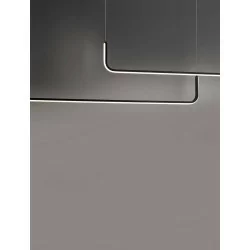 LUCES PIURA LE44357/8 elegancka lampa LED czarna/złota aluminiowa 3000K