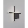 LUCES CHOTA LED wall lamp, 3 sizes, black or black/gold