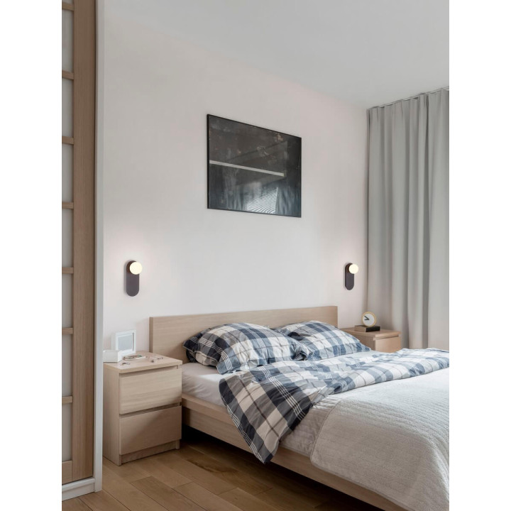 LUCES ALTOS LE44369/70 kinkiet stalowy 1 x G9, max. 5W, czarny, biały