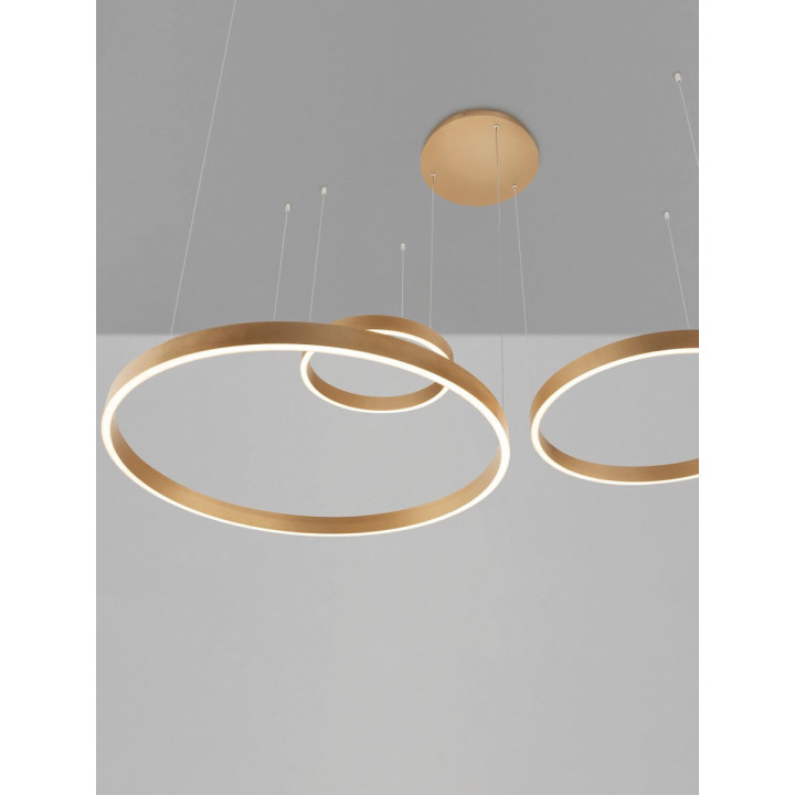 LUCES BARI LE44315/6/7 lampa wisząca LED 180W 3 kolory aluminium