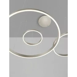 LUCES BARI LE44315/6/7 LED hanging lamp 180W 3 colors aluminum