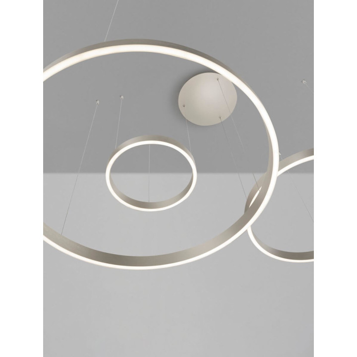LUCES BARI LE44315/6/7 LED hanging lamp 180W 3 colors aluminum