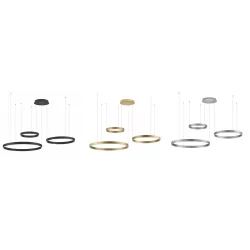 LUCES BARI LE44315/6/7 LED hanging lamp 180W 3 colors aluminum