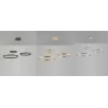LUCES BARI LE44315/6/7 LED hanging lamp 180W 3 colors aluminum