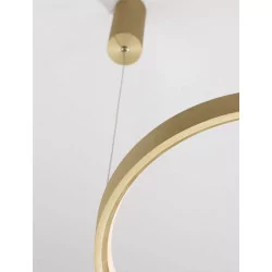 LUCES ZACAPU LE42789 LED hanging lamp, round, 2 sizes, 5 colors