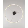 LUCES ILAVE LE44323/4 LED hanging lamp, round, gold, black, aluminum