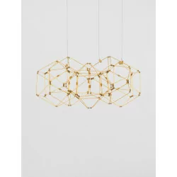 LUCES ASIS LE43479, LE42727 LED hanging lamp black or gold, 25W