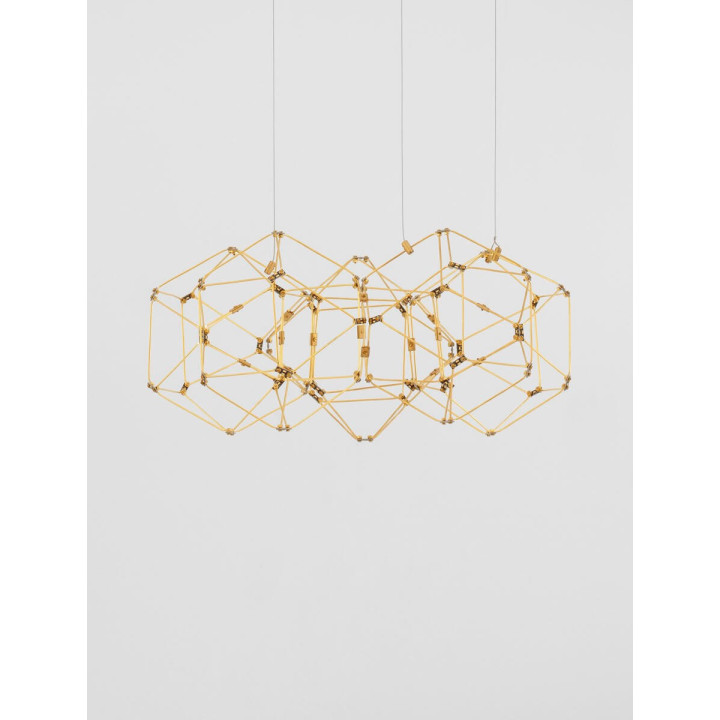 LUCES ASIS LE43479, LE42727 LED hanging lamp black or gold, 25W