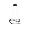 LUCES JAUJA LE44327 modern black LED hanging lamp 87W aluminum