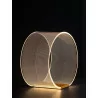 LUCES HUARAL LE44436 elegancka lampa stołowa LED złota 14W aluminium