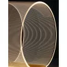 LUCES HUARAL LE44436 elegancka lampa stołowa LED złota 14W aluminium