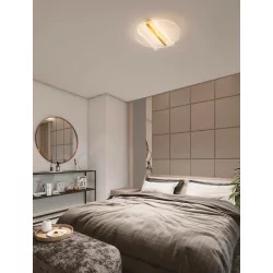 LUCES HUARAL LE44438 lampa sufitowa 20W złota elegancka lampa