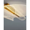 LUCES HUARAL LE44438 lampa sufitowa 20W złota elegancka lampa