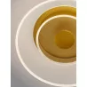LUCES HUARAL LE44441/2/3 LED ceiling light, gold, 40/50/60cm 3000K