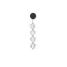 LUCES CHEPEN LE44426 LED wall lamp black, hanging balls, 17W 3000K