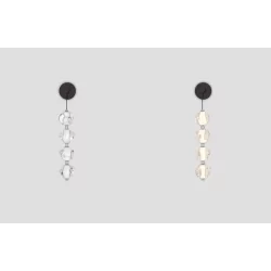LUCES CHEPEN LE44426 LED wall lamp black, hanging balls, 17W 3000K