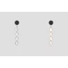 LUCES CHEPEN LE44426 kinkiet LED czarny, wiszące kule, 17W 3000K metal