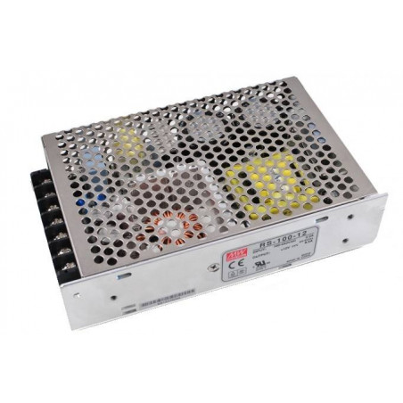 Power LED MEAN WELL 100W RS-100-12 12V DC