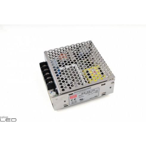 POWER SUPPLY LED 50W MEAN WELL RS-50-12 12V DC