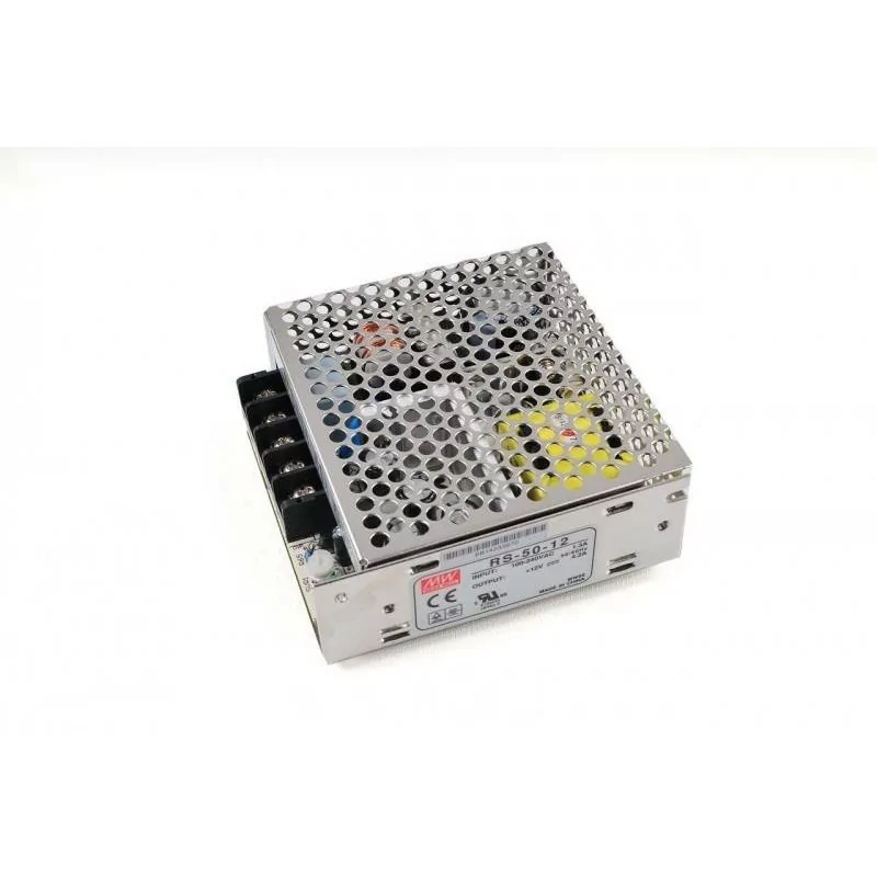 POWER SUPPLY LED 50W MEAN WELL RS-50-12 12V DC