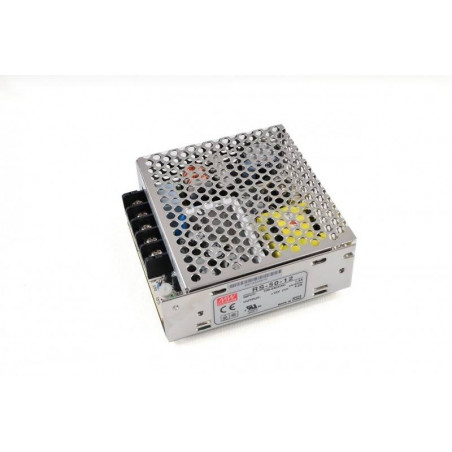 POWER SUPPLY LED 50W MEAN WELL RS-50-12 12V DC