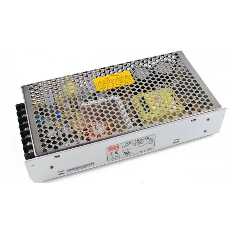 POWER SUPPLY LED MEAN WELL 150W RS-150-12 12V DC