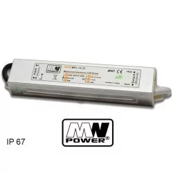 POWER SUPPLY LED-MW Power MPL-15-12  DC Waterproof