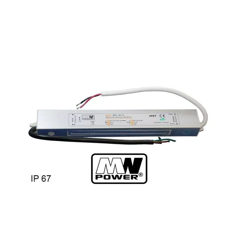 LED power supply MPL-30-12 30W 2.5A 12V DC Waterproof