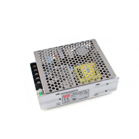 POWER SUPPLY LED 75W MEAN WELL RS-75-12 12V DC