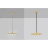 LUCES BAMEPA LE44343 elegancka lampa wisząca złota 1xE27 max 12W, IP20