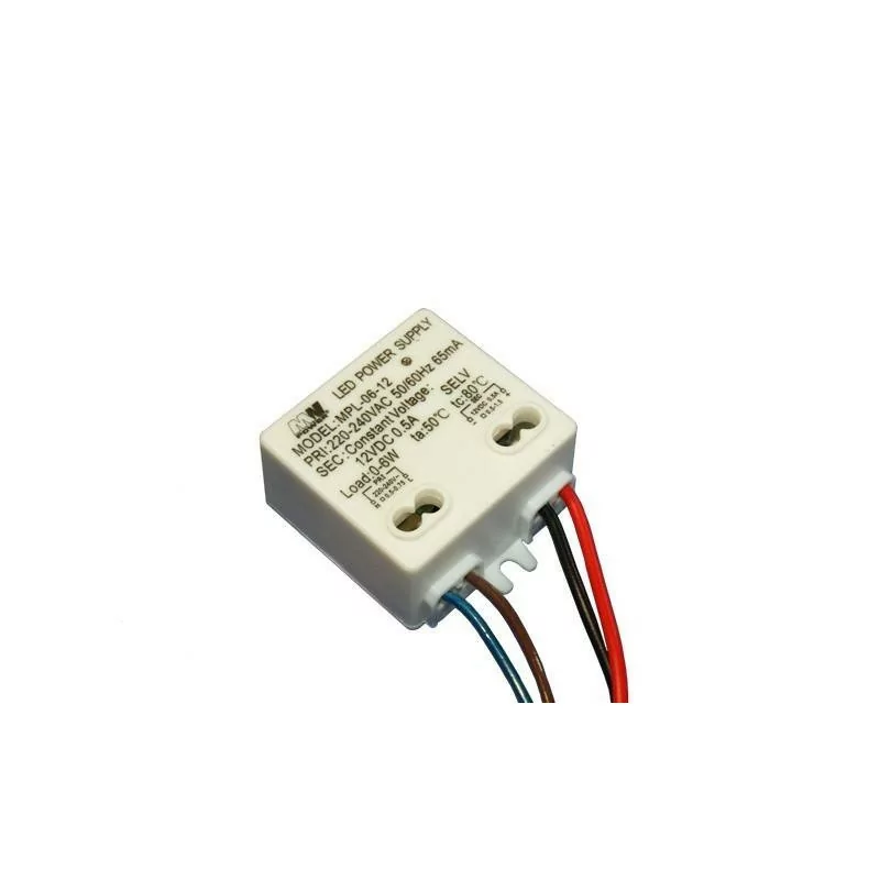 Zasilacz LED MW Power MPL-06-12-LC 6W 0,5A 12V DC