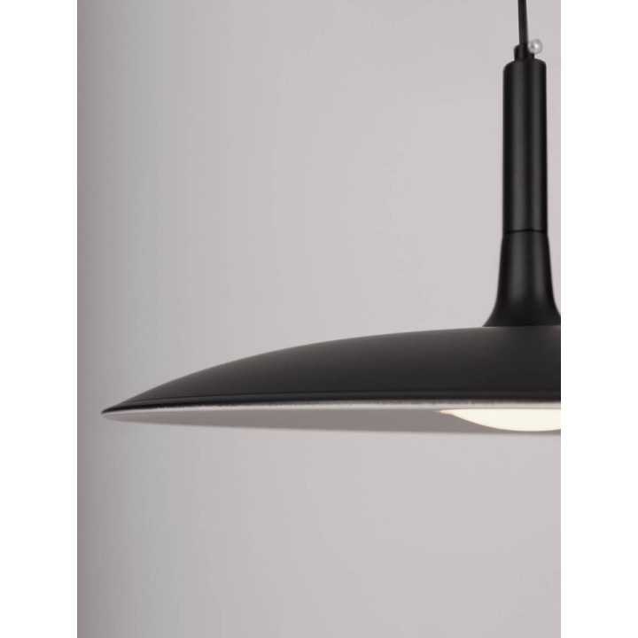 LUCES NAUTA LE44344/5 czarna lampa wisząca LED 2 rozmiary źr&oacute;dło LED