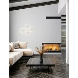 LUCES APURE LE44373/4/5 wall lamp white, 3 sizes, LED source, 3000K
