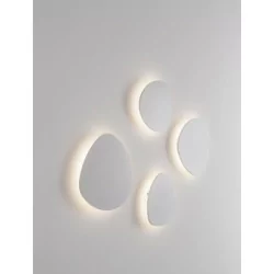 LUCES APURE LE44373/4/5 wall lamp white, 3 sizes, LED source, 3000K