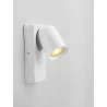 LUCES TAGUA LE44378/9 kinkiet biały, czarny GU10, aluminium IP20