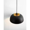 LUCES RUPA LE44286 elegant hanging lamp black and gold, E27, metal