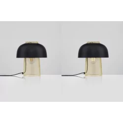 LUCES RUPA LE44380 elegant desk lamp gold and black metal E27