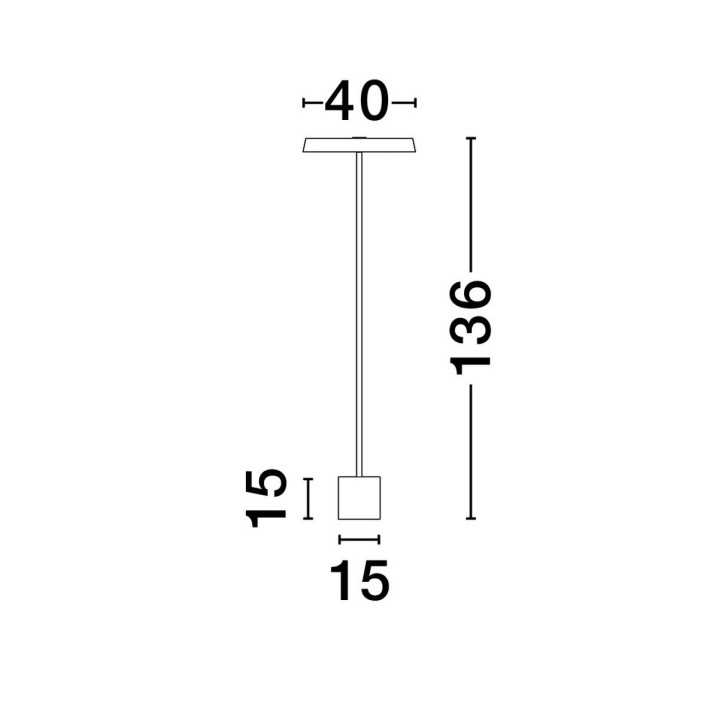 LUCES CORUNA LE44431/2/3 lampa podłogowa LED 3 kolory 136cm 33W 3000K
