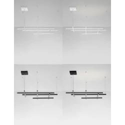 LUCES TUMBES LE44472/3 LED hanging lamp 2 colors 83W, 4847lm, 3000K