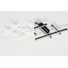 LUCES TUMBES LE44474/5/6/7 lampa sufitowa LED biała czarna 3000K