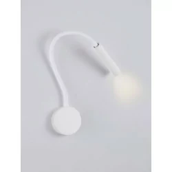 LUCES VIRU LE44287/8 adjustable LED wall lamp, 6W, 3000K, IP44, 2 colors