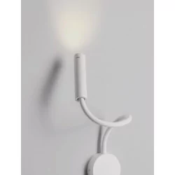 LUCES VIRU LE44287/8 adjustable LED wall lamp, 6W, 3000K, IP44, 2 colors